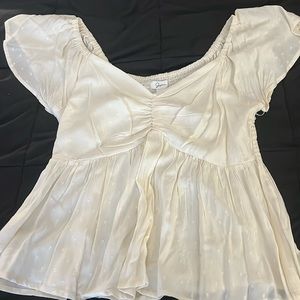 Off the shoulder blouse